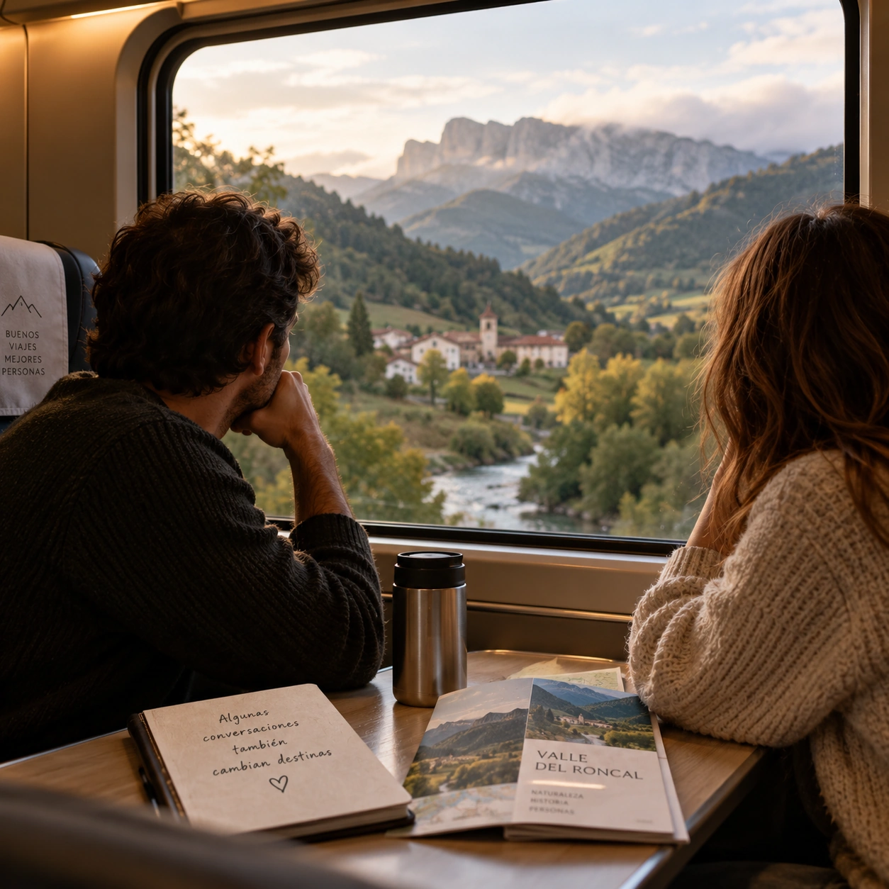 Viaje al Roncal – Encuentro en el tren